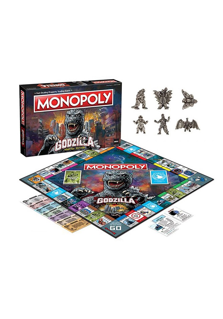 Godzilla Monopoly Board Game for 2-6 Players